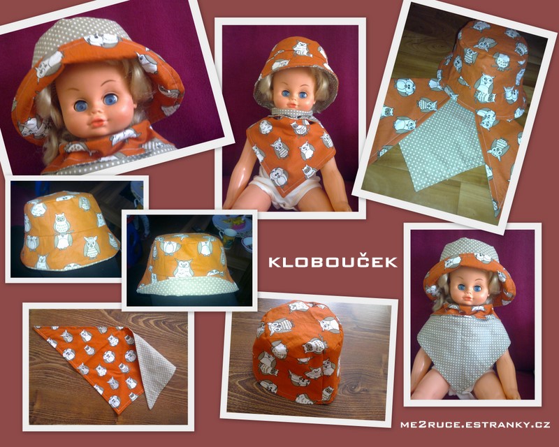 klobouček a šátek